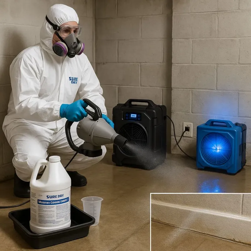 Sanitization and Odor Removal process in Granville, IL