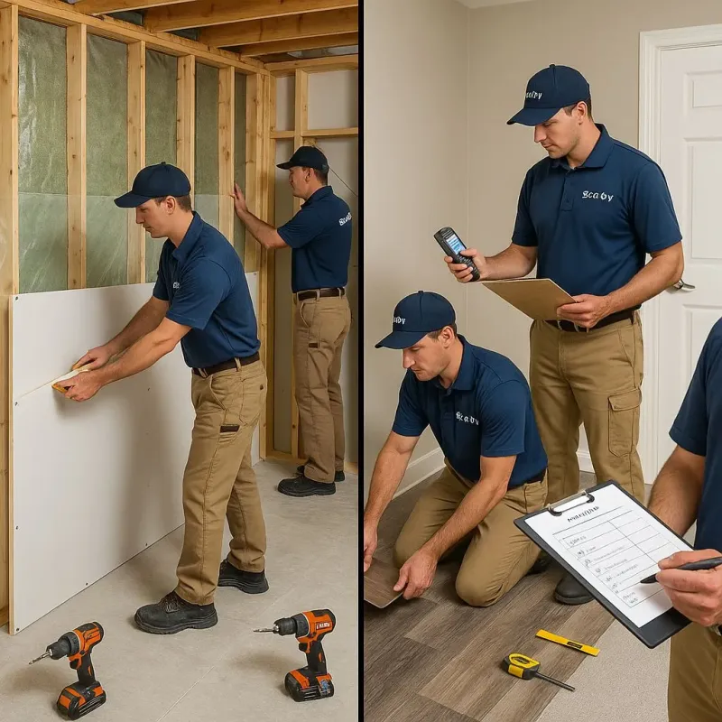 Repairs and Reconstruction process in Granville, IL